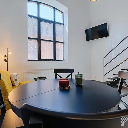 Appartamento Fuzja Graphite Loft By Lookap Łódź