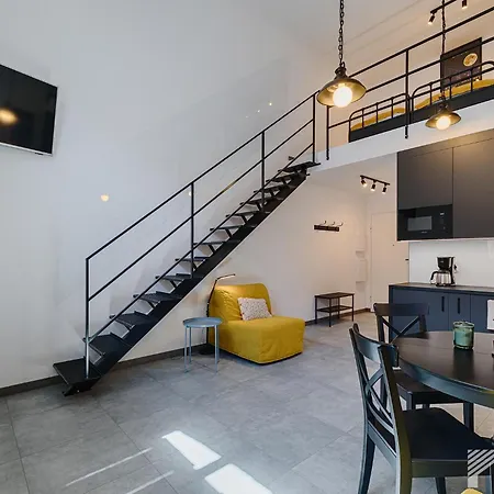 Lägenhet Fuzja Graphite Loft By Lookap